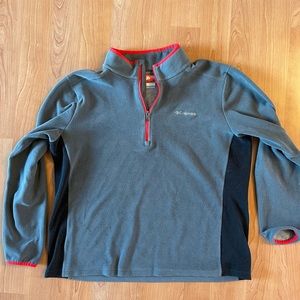 Columbia Omni-heat quarter zip pullover